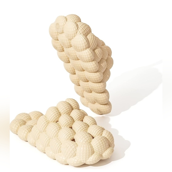 Bubble slides biege women - Picture 2 of 8